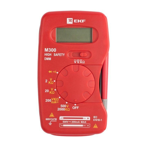 Мультиметр цифровой M300 Expert EKF In-180701-pm300