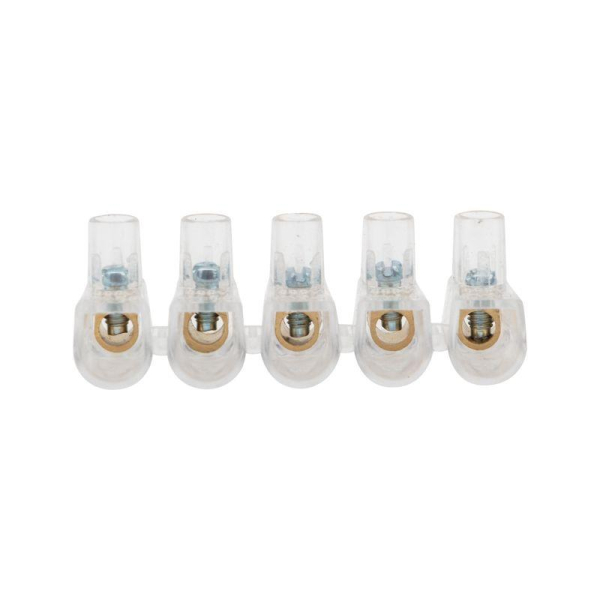 Концевой зажим винтовой изолированный КЗВИ 1,5 мм²  (5х1) (20 шт./уп.) REXANT