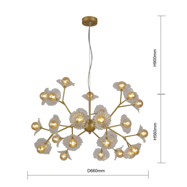 Подвесная люстра F-Promo 2629-27P