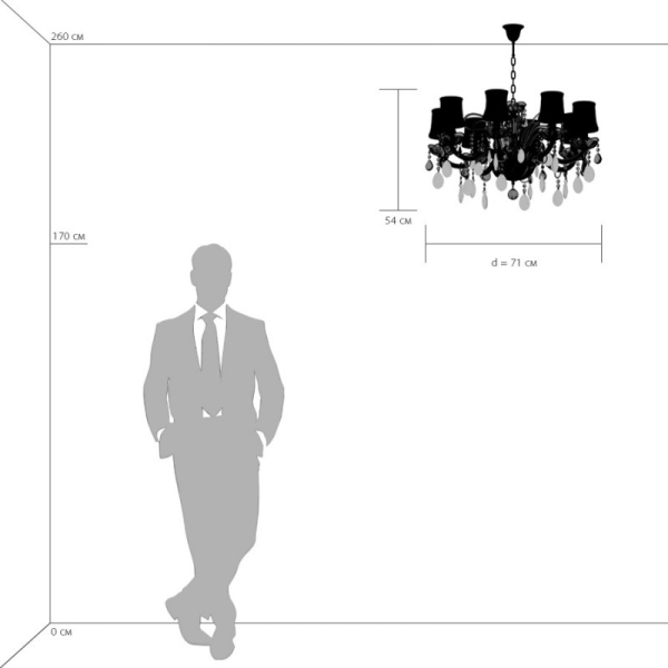 Подвесная люстра Lightstar 721083