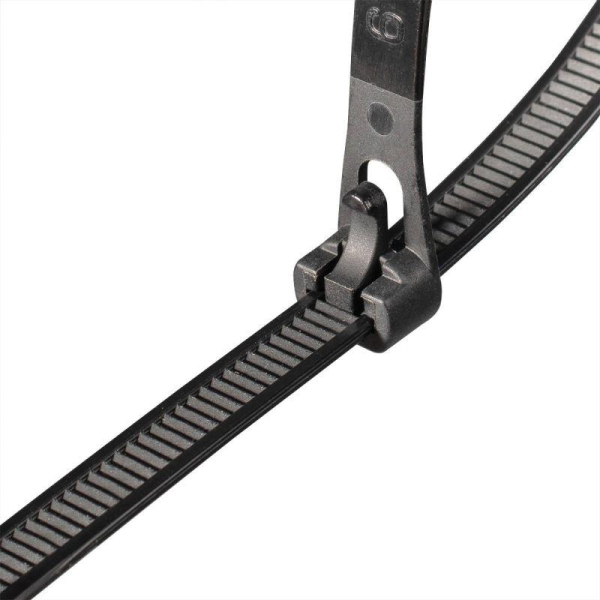 Хомут кабельный КСР 7.5х300 нейл. черн. (уп.100шт) Fortisflex 80146