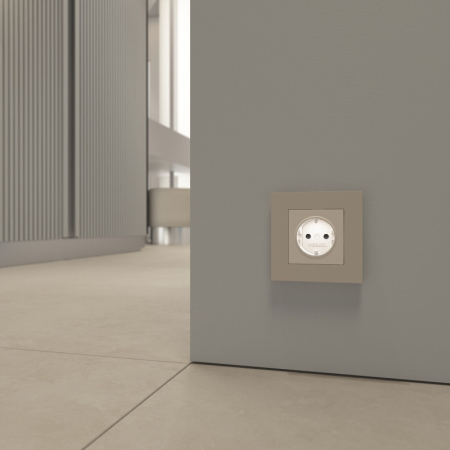 Розетка Werkel W1171462 айвори матовый