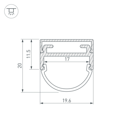 Профиль Arlight 016188