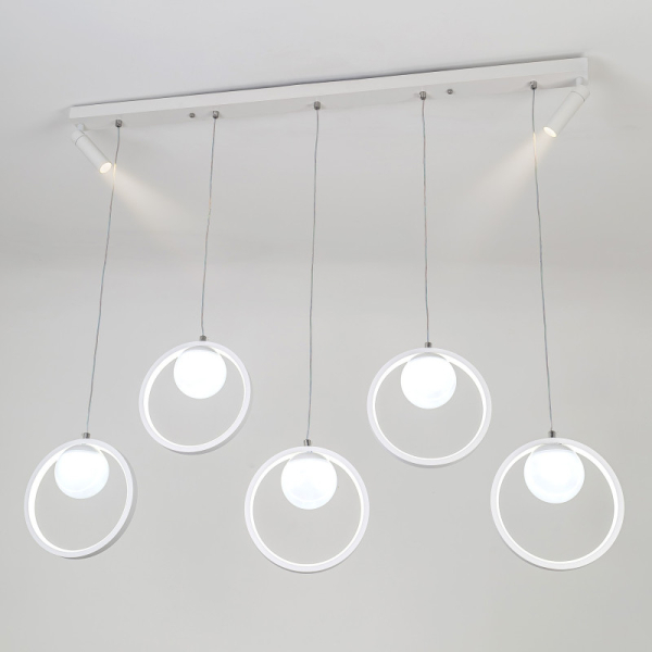 Подвесной светильник LED4U L7103-7 WТ