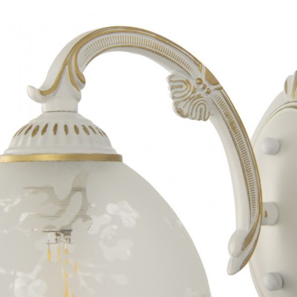 Бра Arte Milano 349737/1W WT+G