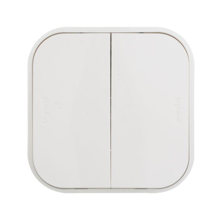 Выключатель 2-кл. ОП Quteo 10А IP20 10AX бел. IEK 782202