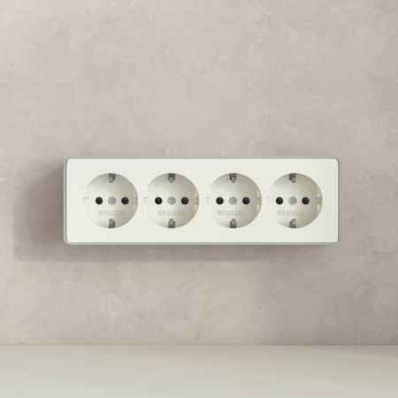 Розетка Werkel W5072204 слоновая кость