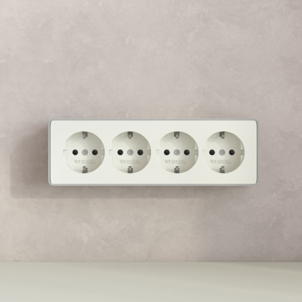 Розетка Werkel W5072204 слоновая кость