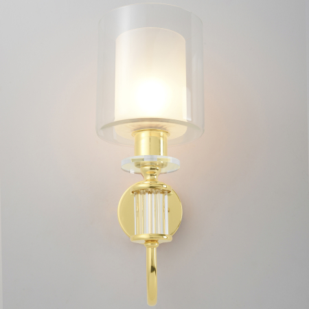 Crystal Lux Бра Crystal Lux ELENA AP1 GOLD