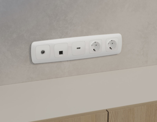 Розетка Ambrella Volt MO112005