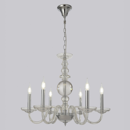Crystal Lux Люстра Crystal Lux ARABESQUE SP6 CHROME