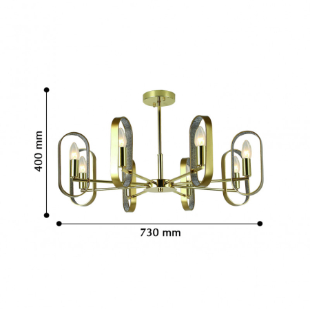 Люстра на штанге F-Promo 2483-8P