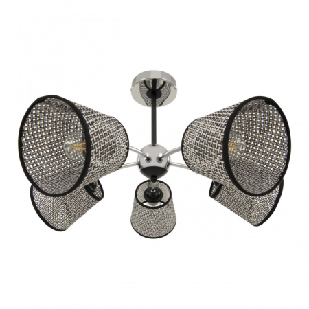 Люстра на штанге Arte Milano 320007/5 CR.BK