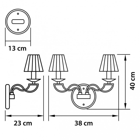 Бра Lightstar 702624