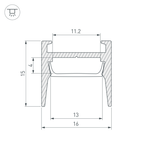 Профиль Arlight 029847