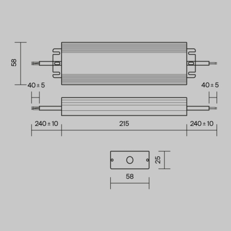 Драйвер Maytoni Technical PSL008-100W-48V-IP67