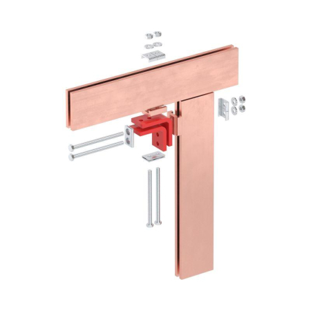 Струбцина 50мм 2 шины на фазу DKC R5BBCC250