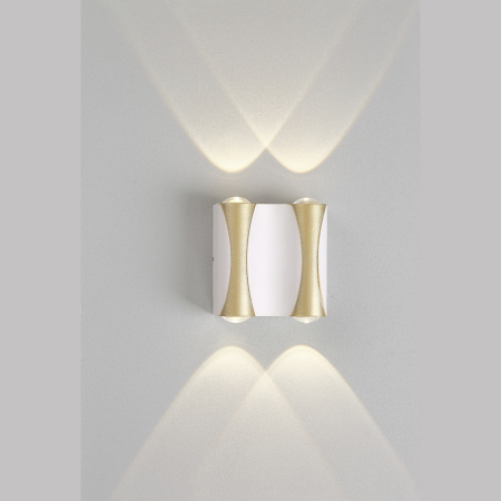 Crystal Lux Бра Crystal Lux CLT 022W2 WH-GO 4000K