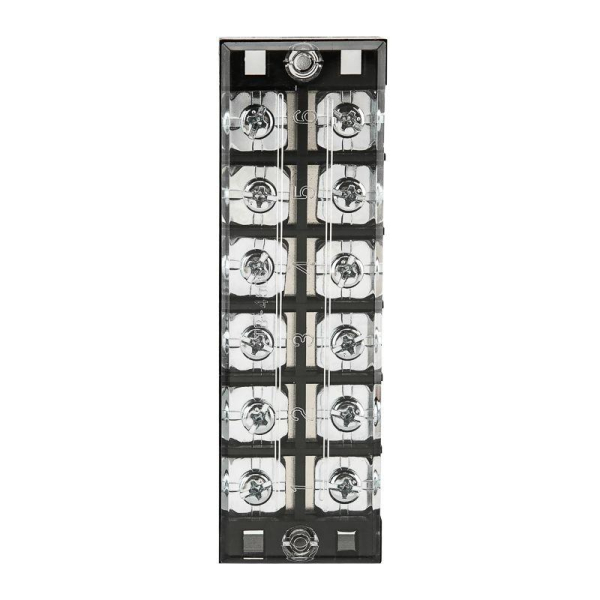 Блок зажимов клеммный БЗН ТВ-4506 4,0мм2 45A 6 пар REXANT