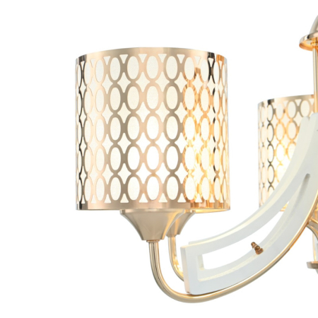 Подвесная люстра Arte Milano 303387/5 Wh/Gd