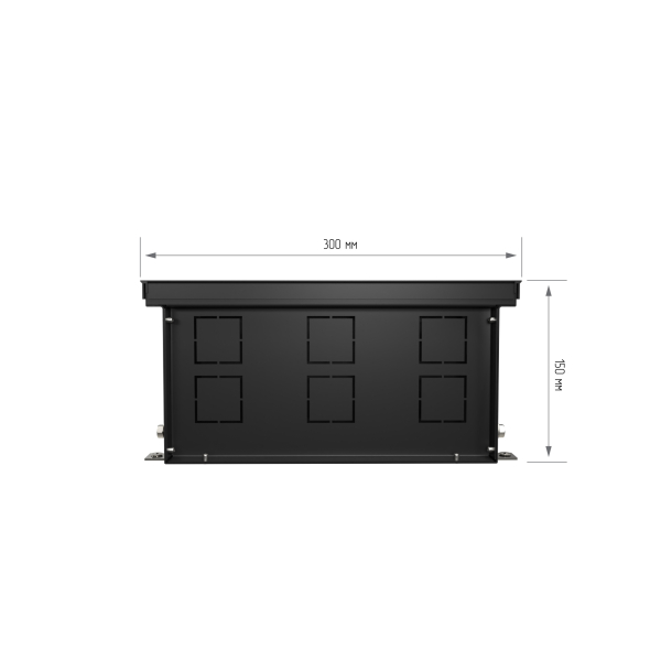 Конвектор внутрипольный Royal Thermo ATRIUM-150/300/1400-DG-U-BL