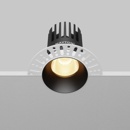 Встраиваемый светильник Maytoni Technical DL121-15W-2.7K-TRS-B