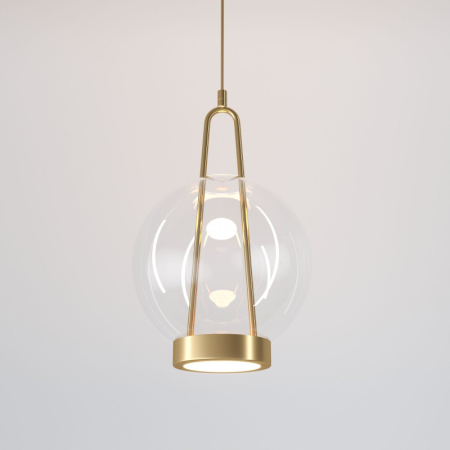 Подвесной светильник Eurosvet 50267/1 LED латунь