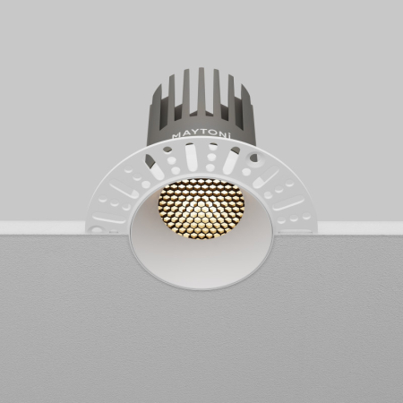 Встраиваемый светильник Maytoni Technical DL121-15W-3K-TRS-W