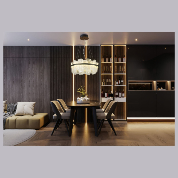 Подвесная люстра WERTMARK WE158.20.603