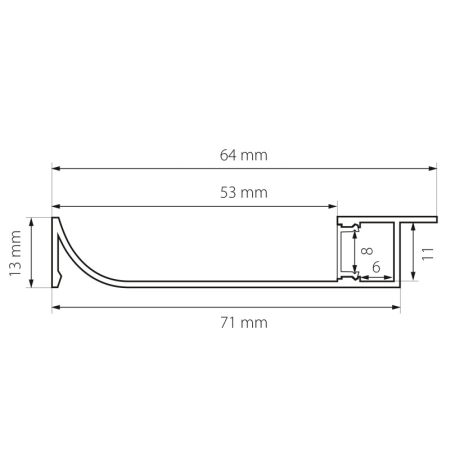 Профиль Lightstar 419119