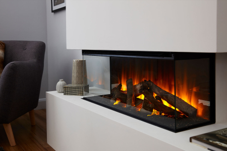 British Fires New Forest 870 with Deluxe Real logs