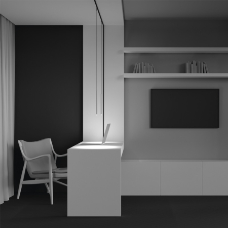 Светильник на шине Maytoni Technical TR191-1-3W3K-M-BW