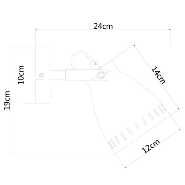 Спот ARTE Lamp A2214AP-1WH
