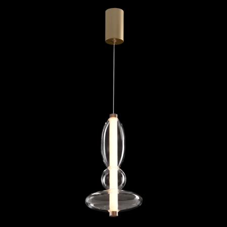 Crystal Lux Светильник подвесной Crystal Lux QUASAR SP10W LED TRANSPARENT