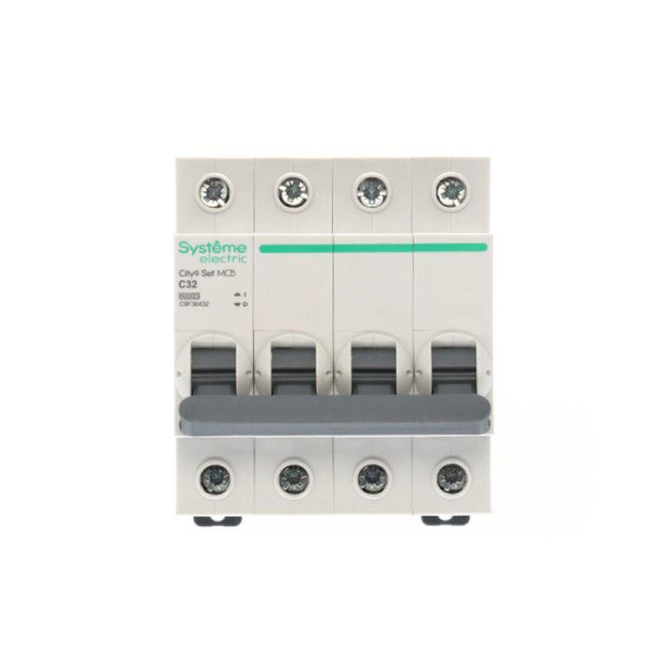 Выключатель автоматический 4п City9 Set (АВ) С 32А 6кА 400В SE C9F36432