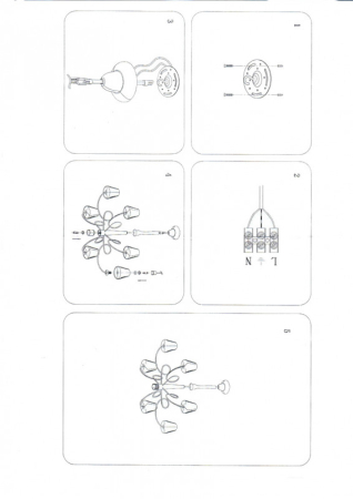 Подвесная люстра Lightstar 814277