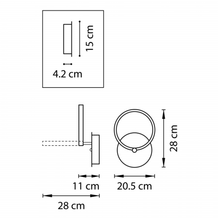Бра Lightstar 749612