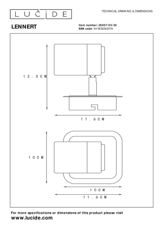 Спот LUCIDE 26957/05/30