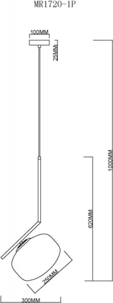Подвесной светильник MyFar MR1720-1P