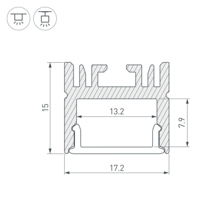 Профиль Arlight 046076