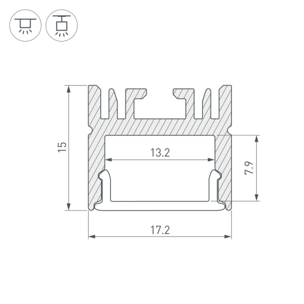 Профиль Arlight 046076