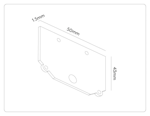 Заглушка Ambrella Light GL1990