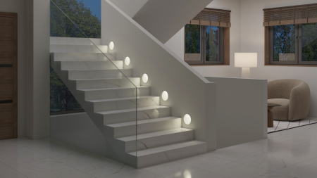 SUBRA 160 Встраиваемый стеновой гипсовый светильник