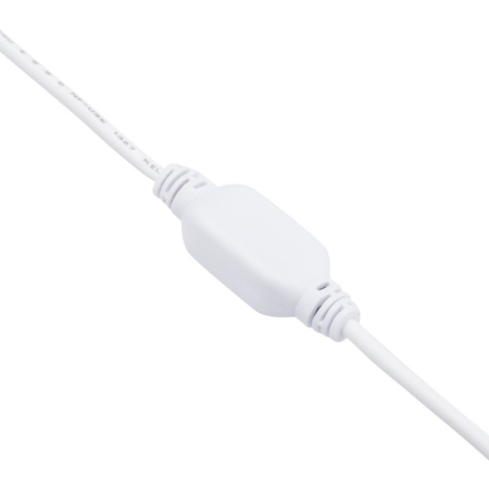 Гирлянда светодиодная Бахрома (Айсикл) 2,4х0,6м 76 LED СИНИЙ белый ПВХ IP65 постоянное свечение 230В нужен блок 303-500-1 NEON-NIGHT