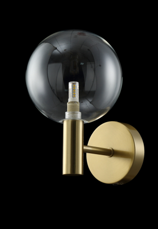 Crystal Lux Бра Crystal Lux ANDRES AP1 BRONZE/TRANSPARENTE