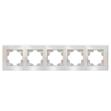 Рамка 5-м Афина стеклянная жемчуж. UNIVersal 2264