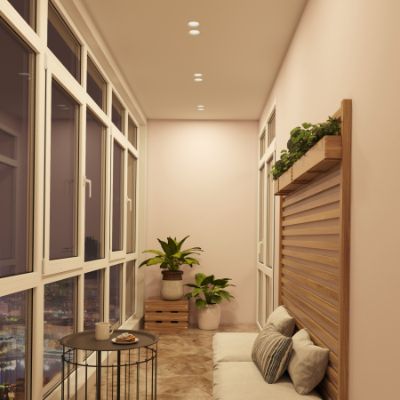 ELEKTRA DUO Встраиваемый потолочный гипсовый светильник