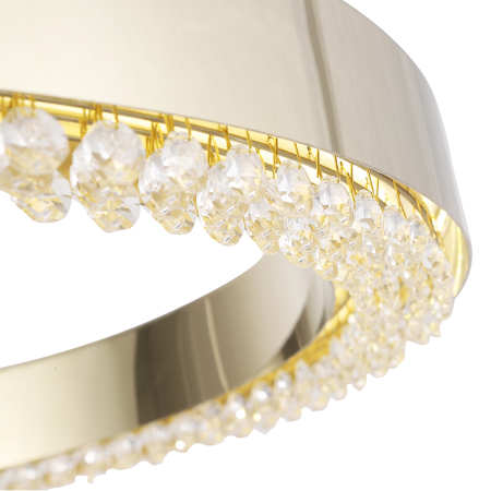 Crystal Lux Люстра Crystal Lux SATURN SP90W LED GOLD