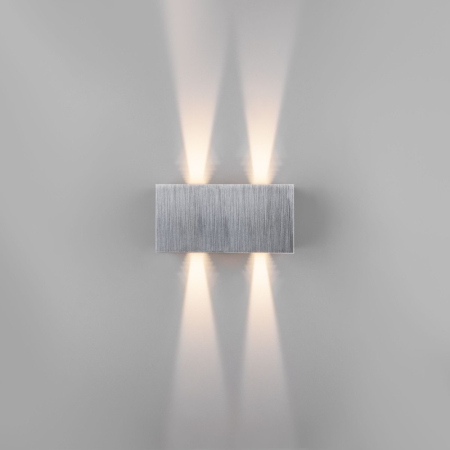 Светильник настенный Elektrostandard WINNER DOUBLE LED алюминий (35137/W)