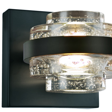 Бра DeLight Collection MB22030002-1A black/clear